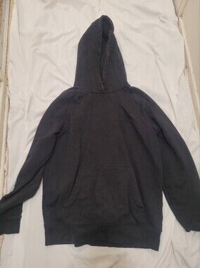 Mens Black Hooded Jacket